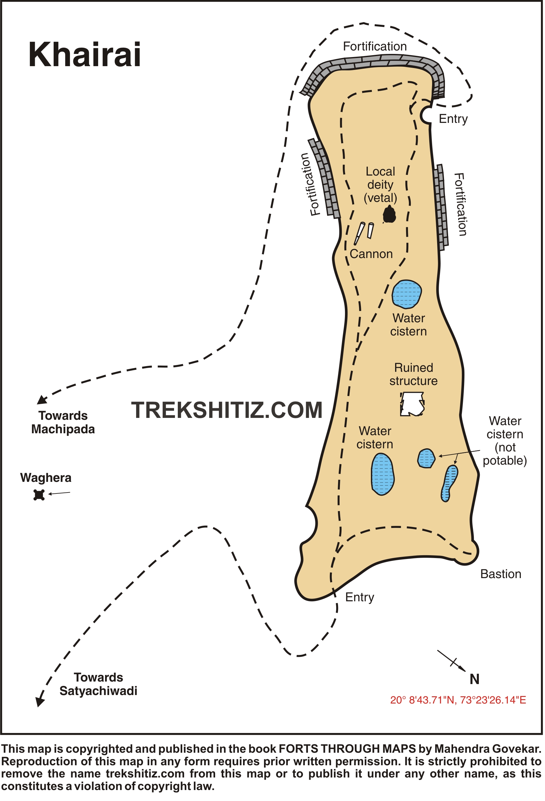 Khairai English Map